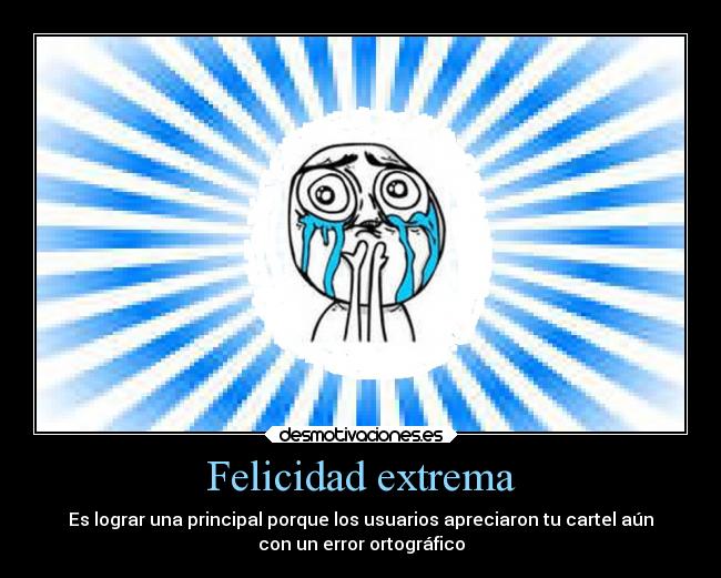 Felicidad extrema - 
