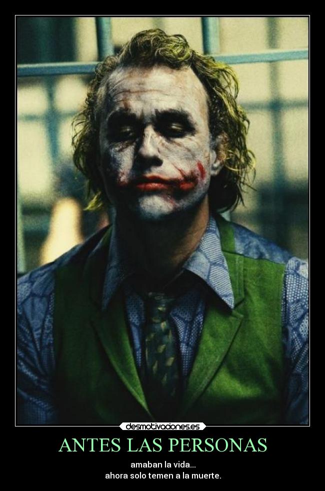 ANTES LAS PERSONAS -