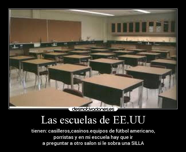 Las escuelas de EE.UU -