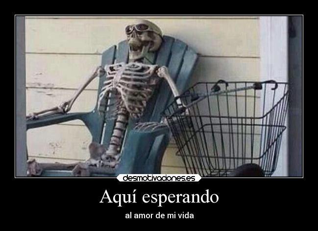 Aquí esperando - 