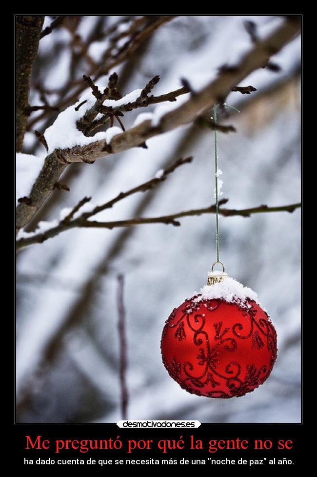 Me preguntó por qué la gente no se -