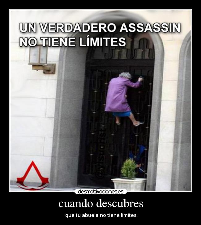 cuando descubres - que tu abuela no tiene limites
