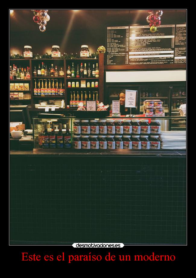 Este es el paraíso de un moderno -