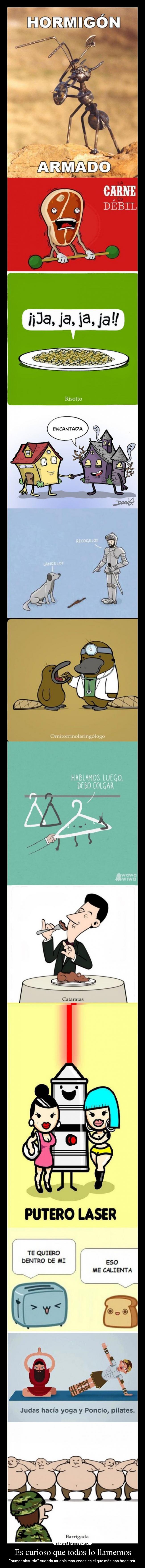 Es curioso que todos lo llamemos -