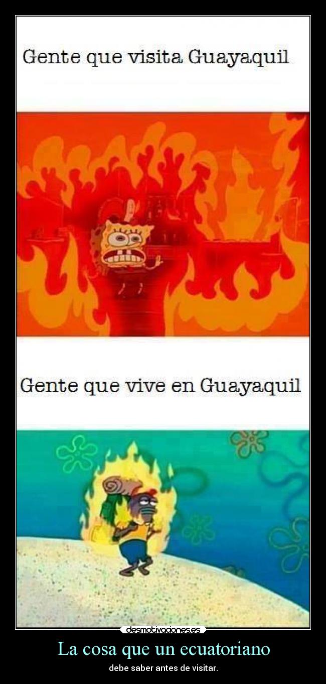 La cosa que un ecuatoriano - 
