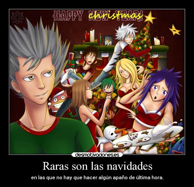 Raras son las navidades -