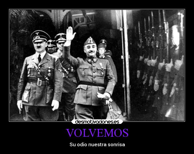 VOLVEMOS - Su odio nuestra sonrisa