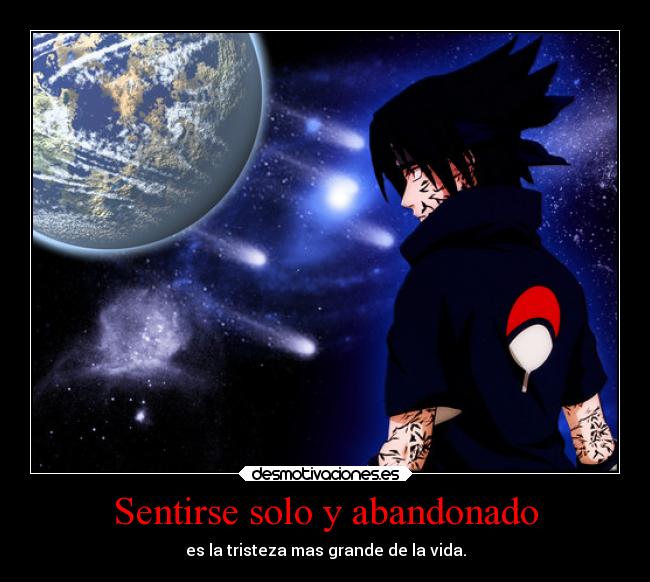 Sentirse solo y abandonado -