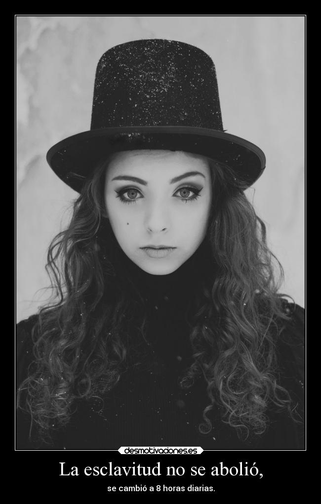 La esclavitud no se abolió, - 