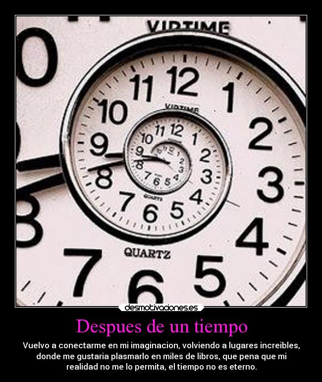 Despues de un tiempo -