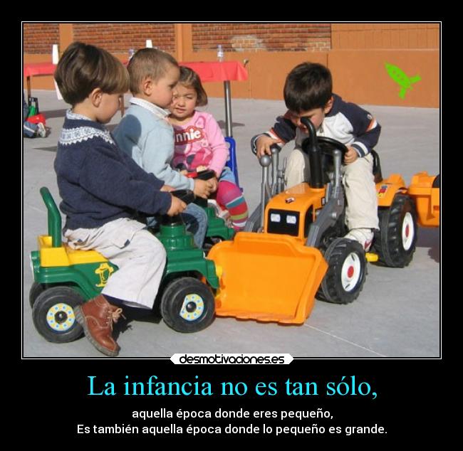 carteles infancia infancia desmotivaciones
