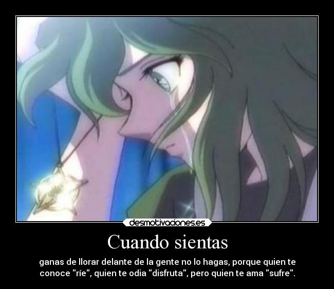 Cuando sientas -