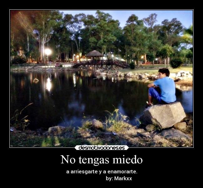 No tengas miedo -