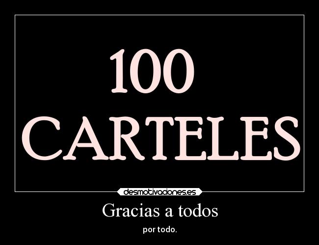 Gracias a todos - por todo.