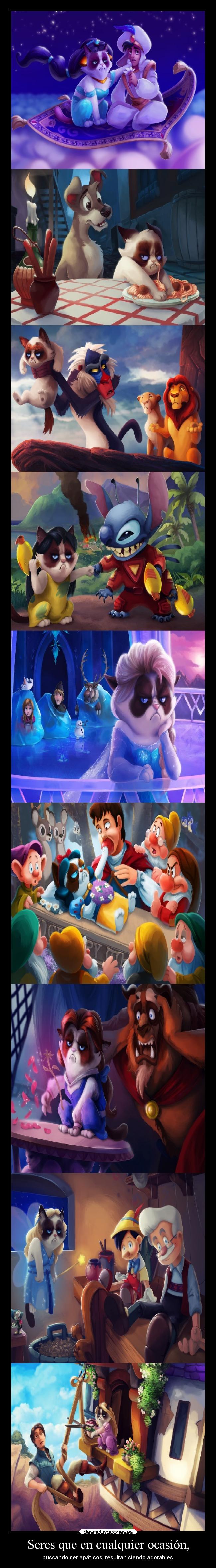 Seres que en cualquier ocasión, - 