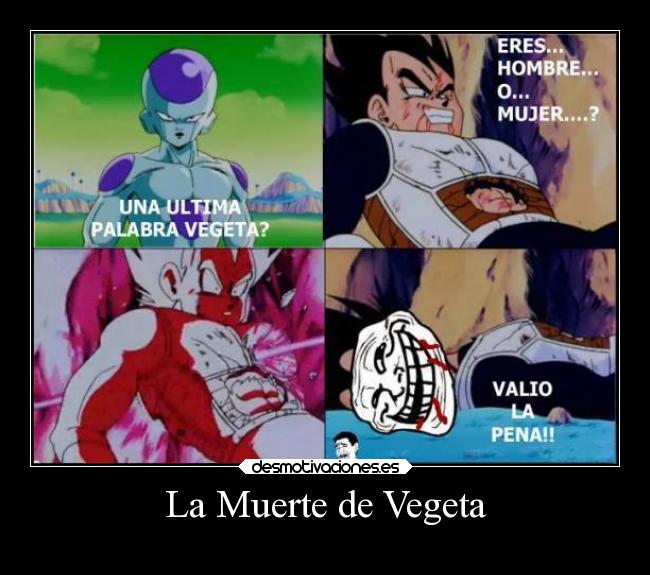La Muerte de Vegeta -