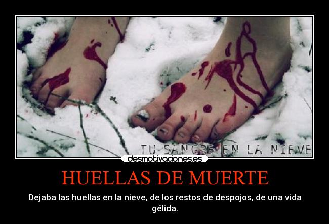 HUELLAS DE MUERTE -
