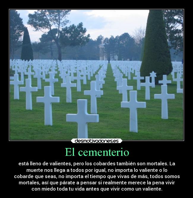 El cementerio -