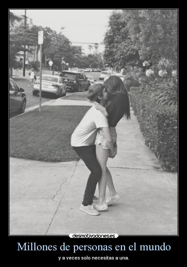 Millones de personas en el mundo -