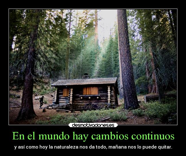carteles mundo naturaleza vida desmotivaciones