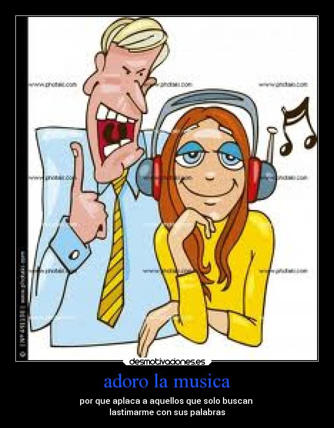 carteles musica musica desmotivaciones