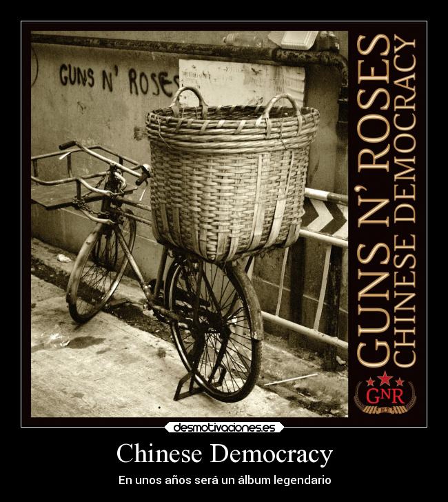 Chinese Democracy - En unos años será un álbum legendario