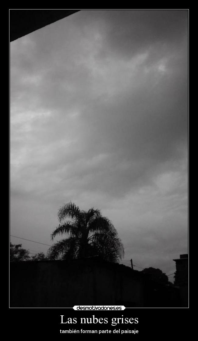 Las nubes grises - 