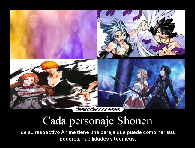 Cada personaje Shonen - 