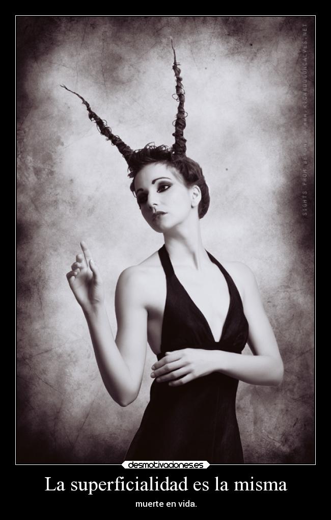La superficialidad es la misma - 