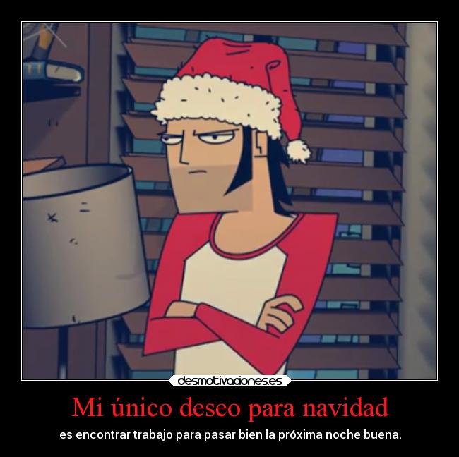 carteles navidad caracter espana navidad seriedad crisis deseo unico gorro dee santa cloos desmotivaciones