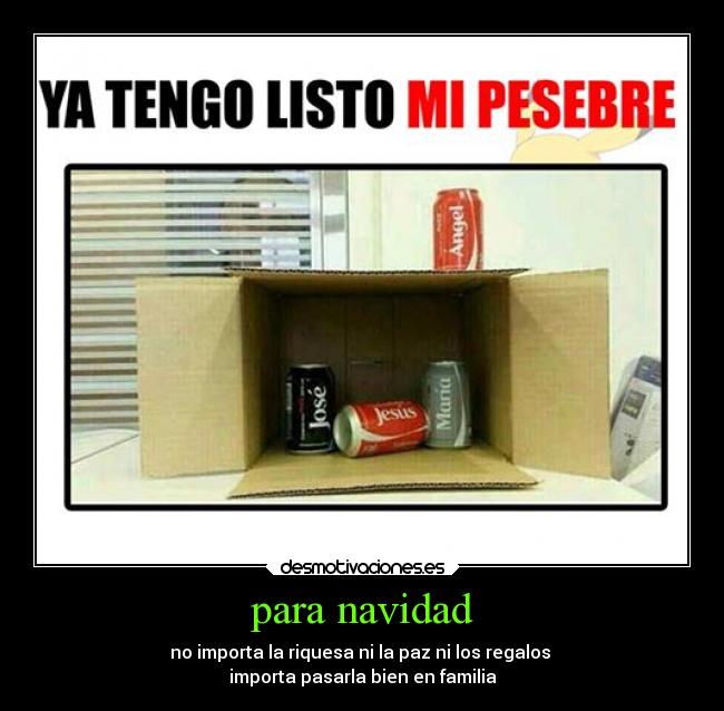 carteles navidad navidad desmotivaciones