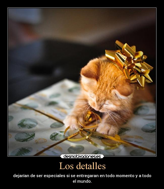 Los detalles - 