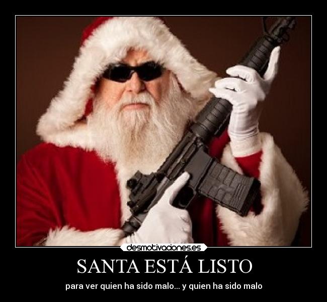 SANTA ESTÁ LISTO -
