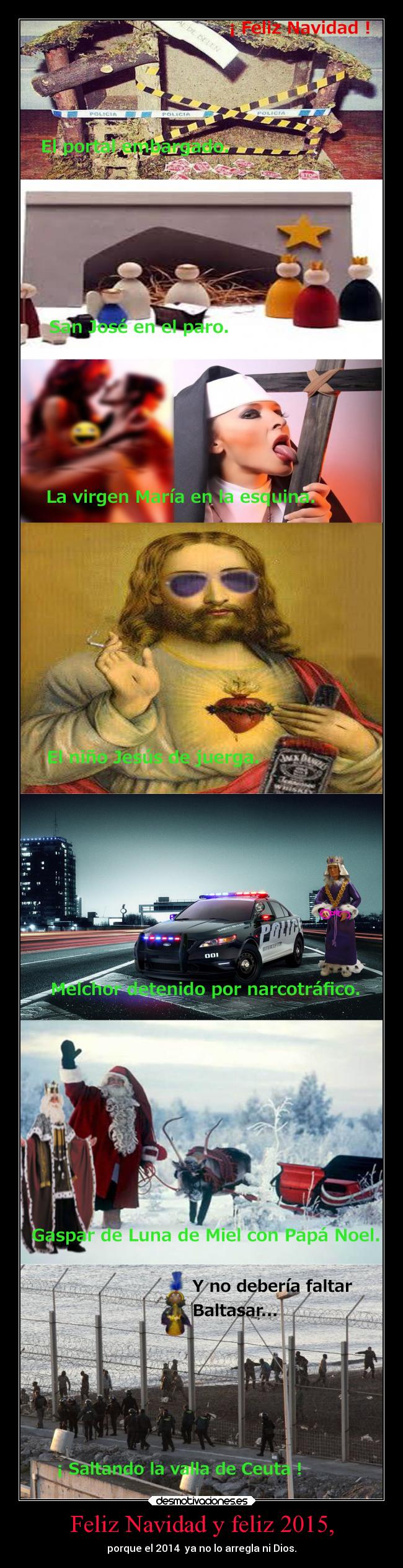 Feliz Navidad y feliz 2015, -
