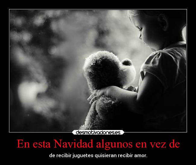 En esta Navidad algunos en vez de -