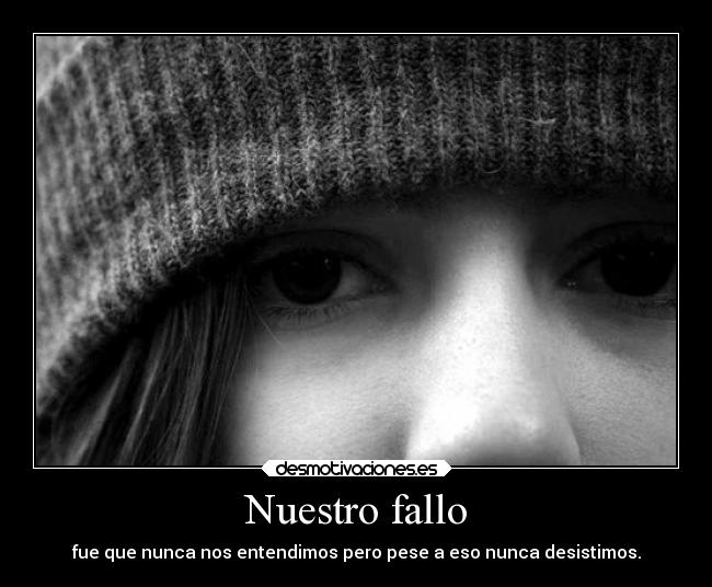 Nuestro fallo - 