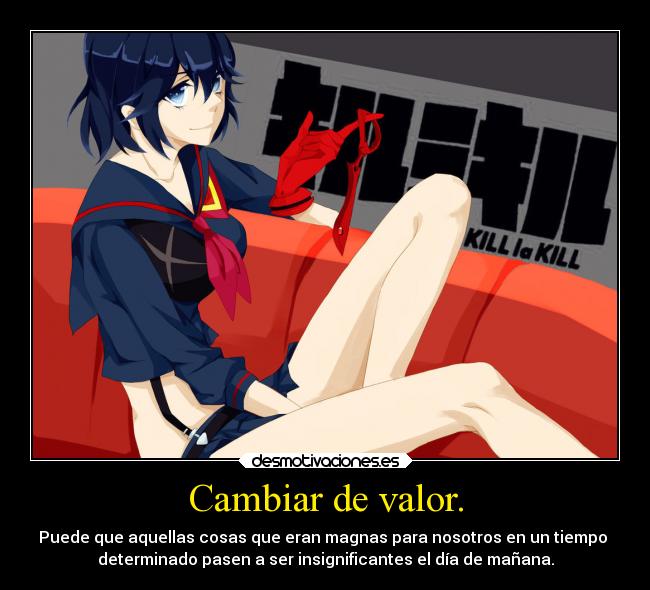 Cambiar de valor. -