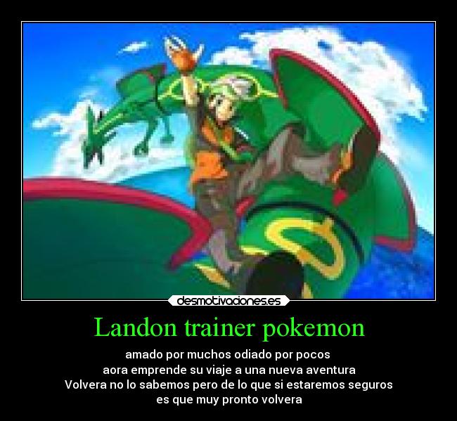 Landon trainer pokemon - 