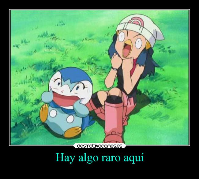 Hay algo raro aquí - 