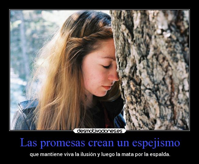 carteles promesas promesas desmotivaciones
