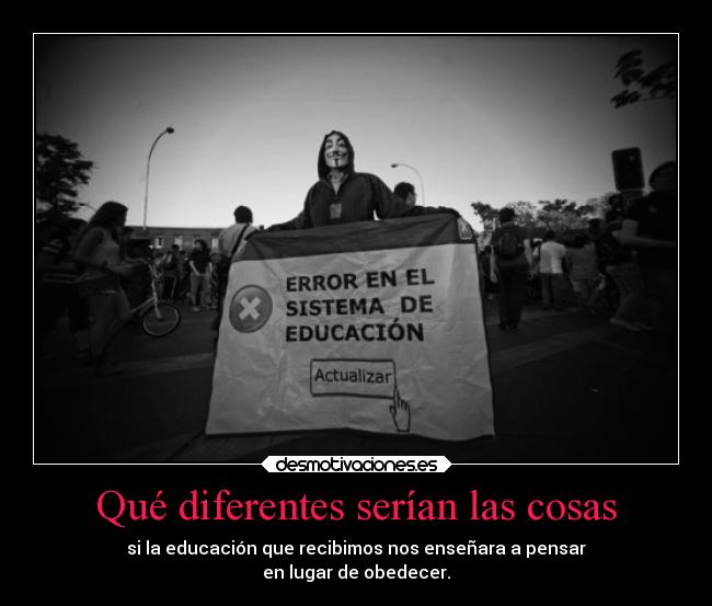 carteles promesas mentira problemas politica dinero pensamientos libertad criticas educacion chile desmotivaciones