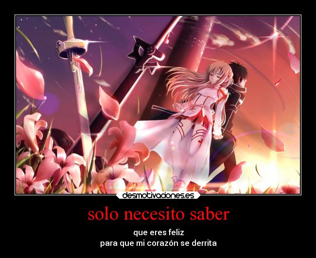 solo necesito saber -