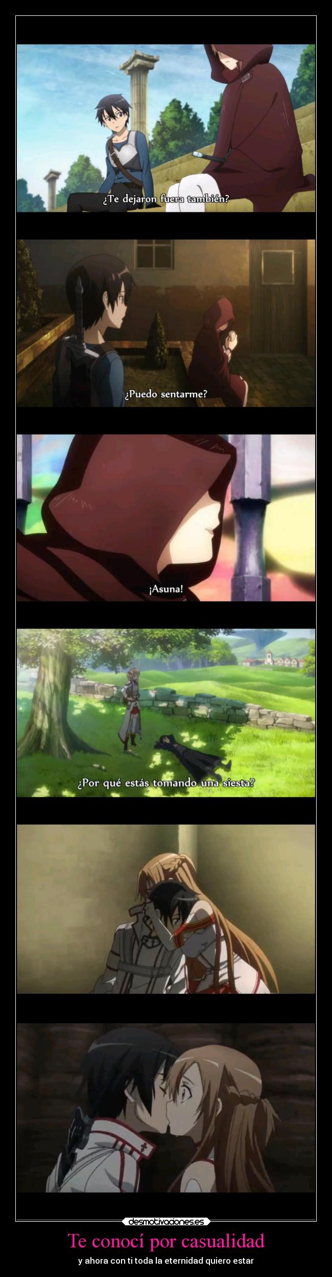 Te conocí por casualidad -