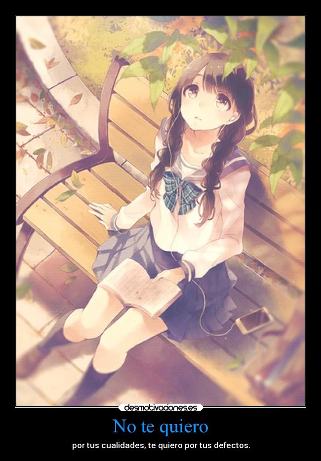 No te quiero -