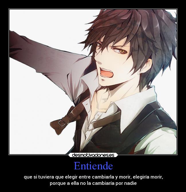 carteles sentimientos anime tequiero desmotivaciones