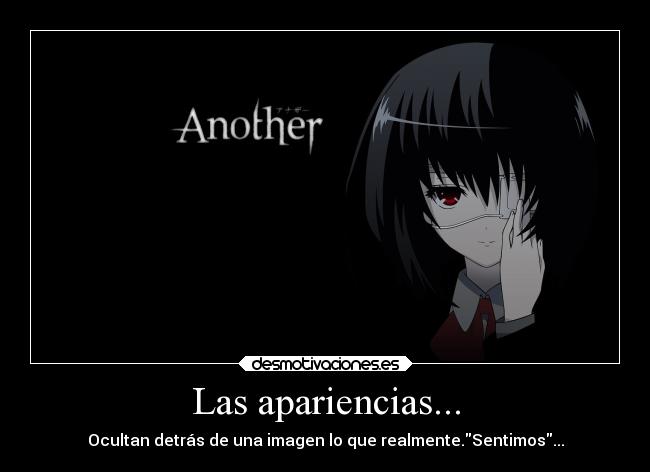 Las apariencias... -