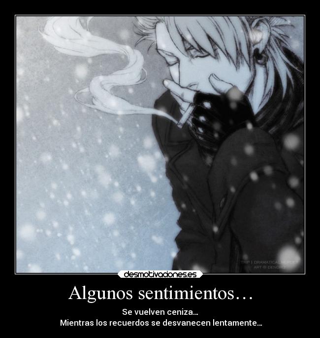 Algunos sentimientos… -