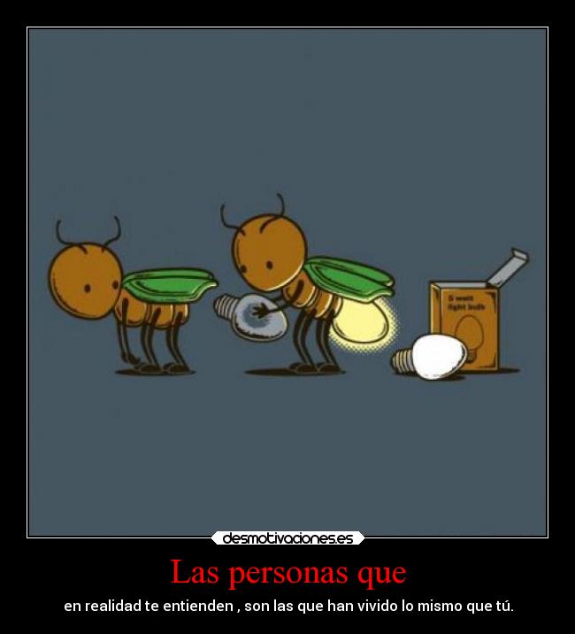 Las personas que - 