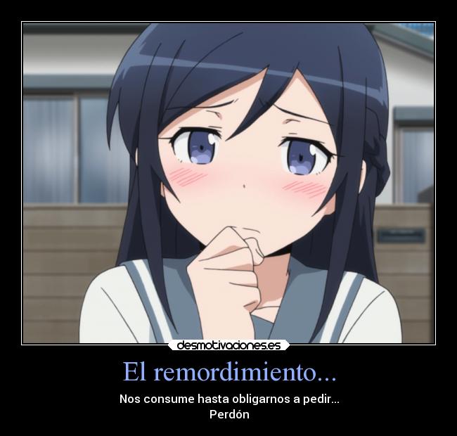 El remordimiento... - 