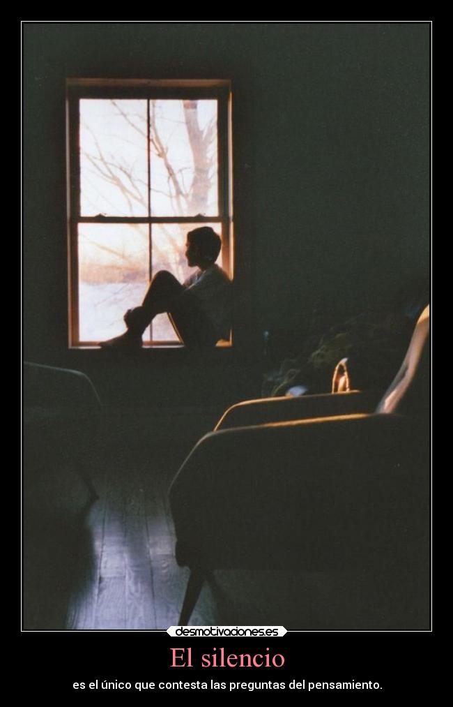 El silencio -